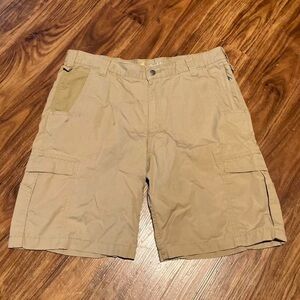 Carhartt Men's Khaki Cargo Shorts